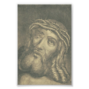 Ecce homo Heiliges Gesicht Jesu Fotodruck