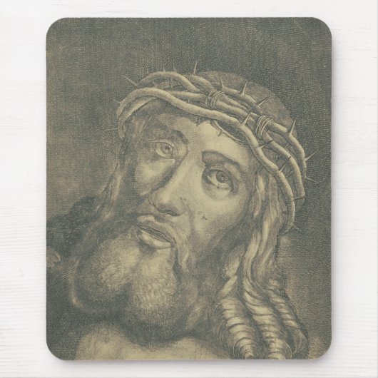 Ecce homo Heiliges Gesicht Jesu Mousepad (Vorne)
