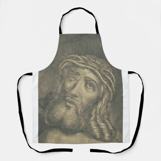 Ecce homo Heiliges Gesicht Jesu Schürze (Vorderseite)