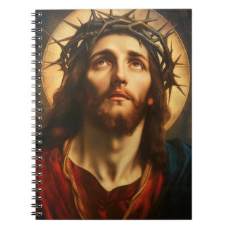Ecce Homo | Jesus Christus mit Dornenkrone Notizblock