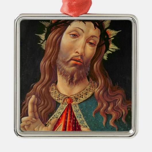 Ecce Homo oder der Redeemer, c.1474 Silbernes Ornament (Vorne)