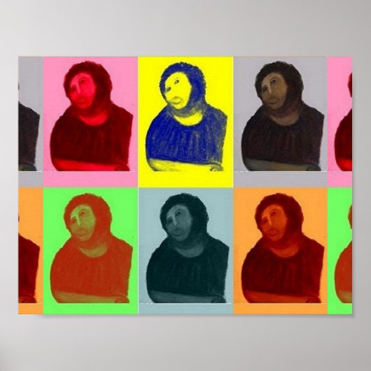 Ecce Homo - Pop Art Style Poster (Vorne)