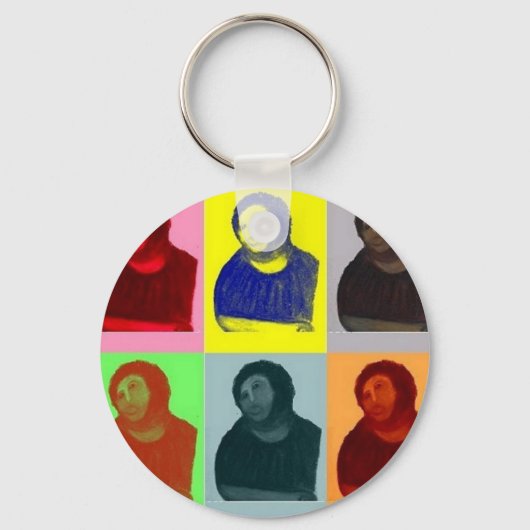 Ecce Homo - Pop Art Style Schlüsselanhänger (Vorderseite)