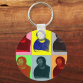 Ecce Homo - Pop Art Style Schlüsselanhänger (Vorderseite)