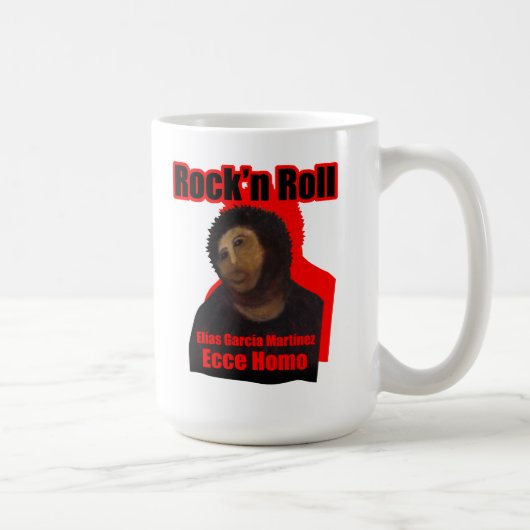 Ecce Homo-Rock-and-Roll Kaffeetasse (Rechts)
