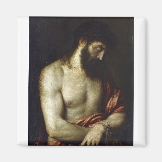 Ecce Homo - Tizian - 1547 Magnet (Vorne)