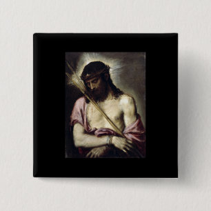 Ecce Homo - Tizian - 1558 Button