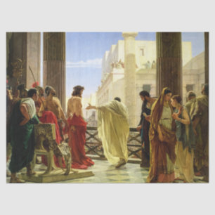Ecce Homo von Antonio Ciseri Seidenpapier