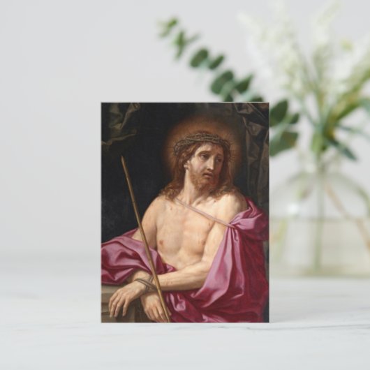 Ecce Homo von Elisabetta Sirani Postkarte (Stehend Vorderseite)