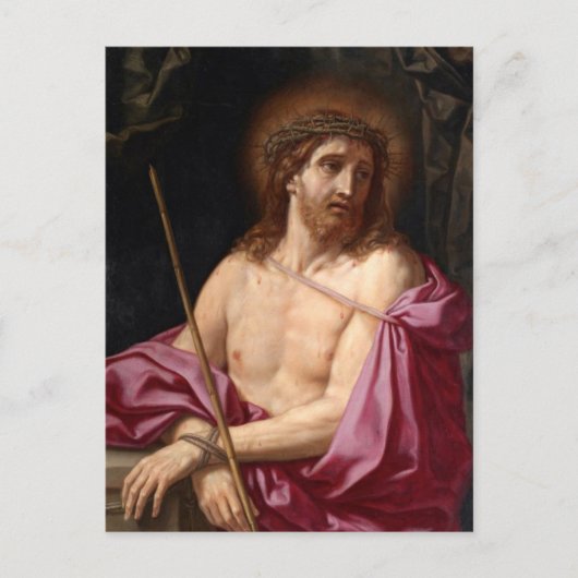 Ecce Homo von Elisabetta Sirani Postkarte (Vorderseite)