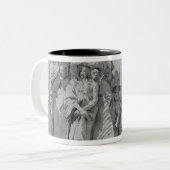 Ecce Homo Zweifarbige Tasse (Vorderseite Links)