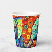 Eccentric Elephant Pappbecher (Rückseite)