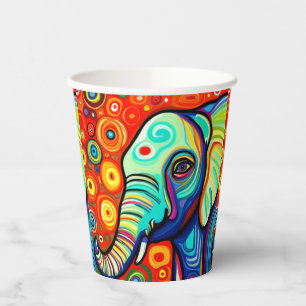 Eccentric Elephant Pappbecher