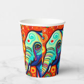 Eccentric Elephant Pappbecher (Rechts)