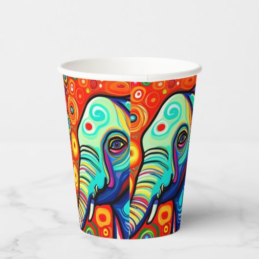 Eccentric Elephant Pappbecher (Rechts)