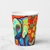 Eccentric Elephant Pappbecher (Vorderseite)