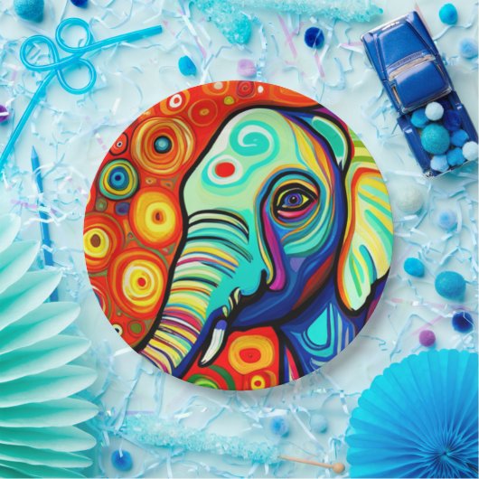 Eccentric Elephant Pappteller (Party)