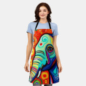 Eccentric Elephant Schürze (Getragen)
