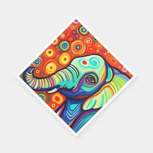 Eccentric Elephant Serviette (Ecke)