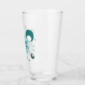 Eccentric Green Retro Inspiriert Glas (Links)