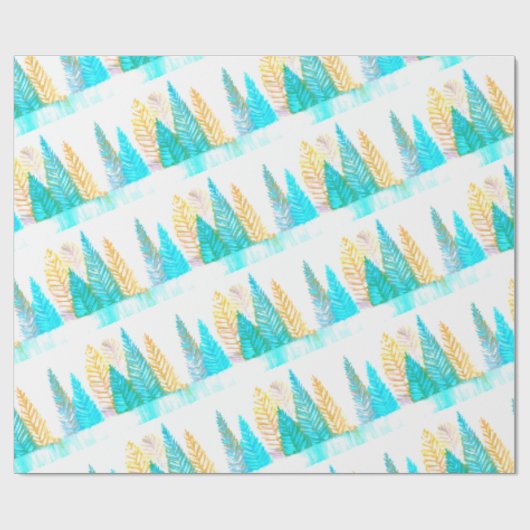 Eccentric Pine Paper Geschenkpapier (Flach)