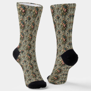 🐉 Eccentric Tithing - Gothic Viktorianisch Deliri Socken