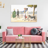 Eccentricity, Teller 11 von "Die notwendige Qualif Leinwanddruck (Insitu (Wohnzimmer))