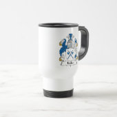 Eccles Familienwappen Reisebecher (VorderseiteRechts)