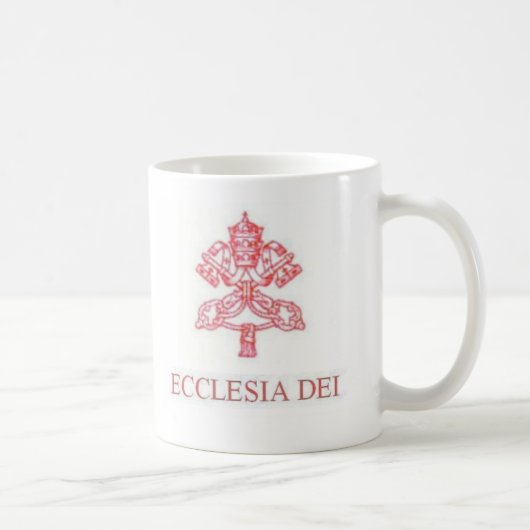 Ecclesia Dei Kaffee-Tasse Kaffeetasse (Rechts)