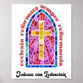 Ecclesia Reformata Semper Reformanda Reform Poster (Vorne)