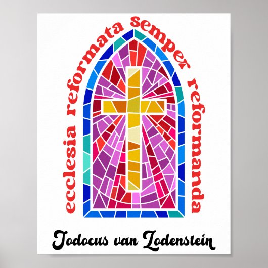 Ecclesia Reformata Semper Reformanda Reform Poster (Vorne)