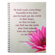 Ecclesiastes 3:11 Alles schön in seiner Zeit