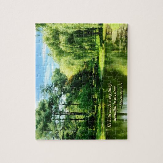 Ecclesiastes 3 11 Er hat alles beautifu gemacht Puzzle (Vertikal)
