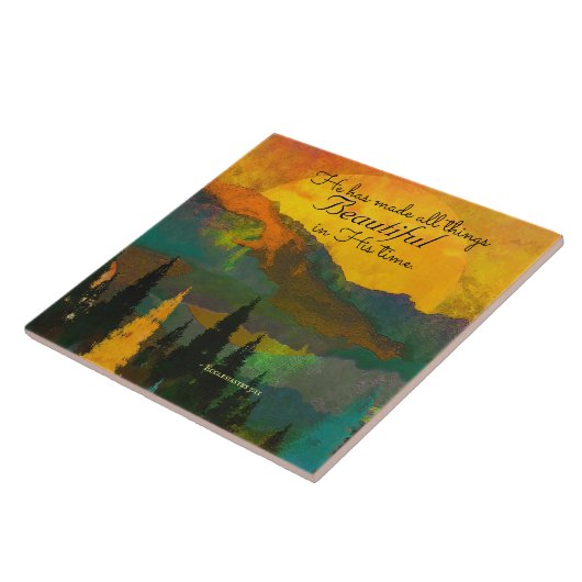 Ecclesiastes 3:11 Er hat alles schön gemacht Fliese (Seite)