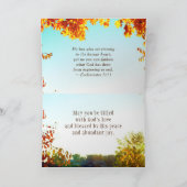 Ecclesiastes 3:11 Er hat alles schön gemacht Karte (Innenseite)