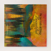 Ecclesiastes 3:11 Er hat alles schön gemacht Puzzle (Horizontal)