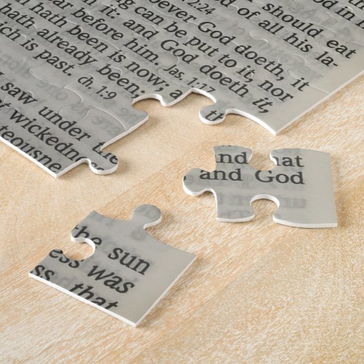 Ecclesiastes 3:11 - Er macht alles schön Puzzle (Seite)