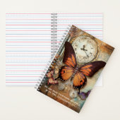 Ecclesiastes 3:11 Journal Butterfly Clock Notebook Notizblock (Innen)