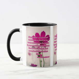 Ecclesiastes 3:14 KJV Bible Verse Pic Two-Tone Tasse