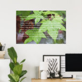 Ecclesiastes 3:1 Scripture Poster (Version B) (Heimbüro)