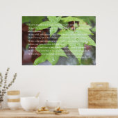 Ecclesiastes 3:1 Scripture Poster (Version B) (Küche)