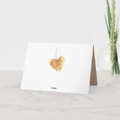 Ecclesiastes 3:4, Zeit zum Weinen, Zeit zum Lachen Karte (Rückseite)