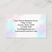 Ecclesiastes 3:8 KJV Bibelverse Visitenkarte (Rückseite)