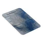 Ecclesiastes 3 Magnet (Rechte Seite)