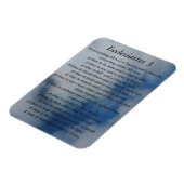 Ecclesiastes 3 Magnet (Linke Seite)