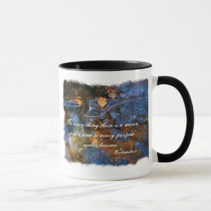 Ecclesiastes 3 Starry Herbst-Tasse Tasse