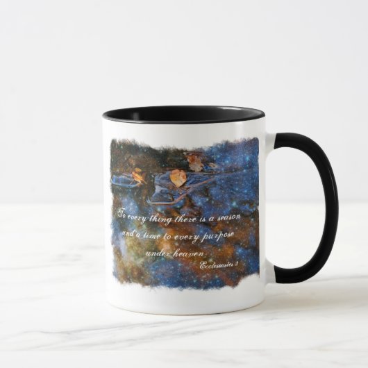 Ecclesiastes 3 Starry Herbst-Tasse Tasse (Rechts)