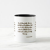 Ecclesiastes 4:10 KJV Bible Scripture Two-Tone Tasse (Zentrum)