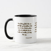 Ecclesiastes 4:10 KJV Bible Scripture Two-Tone Tasse (Links)