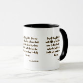 Ecclesiastes 4:10 KJV Bible Scripture Two-Tone Tasse (VorderseiteRechts)